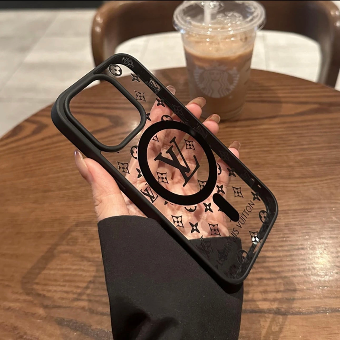 NEW LV Shine x Mono iPhone Case (MagSafe)