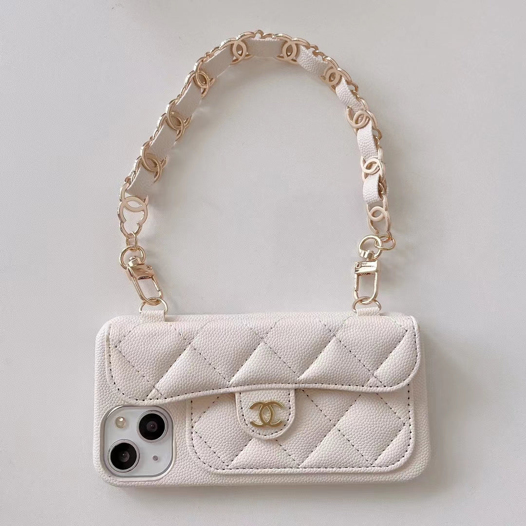 CN Pastel iPhone Cases Bag With Strap